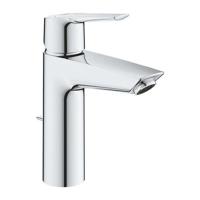 Grohe Start Quickfix Wastafelmengkraan - opbouw - 12.1cm uitloop - M-size - trekwaste - chroom 23552002 - thumbnail