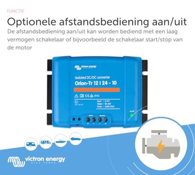 Victron Energy Orion-Tr 12/24-10A (240W) Isolated DC-DC converter DC/DC-converter - 20 V, 30 V/DC/10 A 240 W