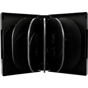 MediaRange BOX18 CD-doosje Dvd-hoes 12 schijven Zwart