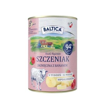BALTICA Smaki regionów Puppy Lamb with banana - natvoer voor honden - 400g