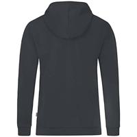 JAKO C6820D Jas Met Kap Organic Dames - Antraciet - 42 - thumbnail