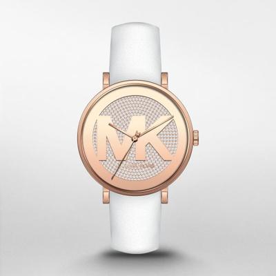 Horlogeband Michael Kors MK2958 Leder Wit 18mm