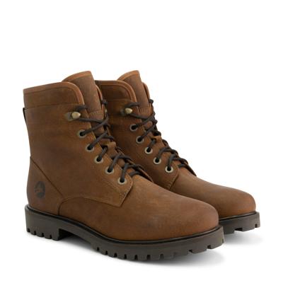 Travelin' Men - Lace-up boot casual - Cognac - Maat 44 Travelin' Men - Lace-up boot casual - Cognac - Maat 44