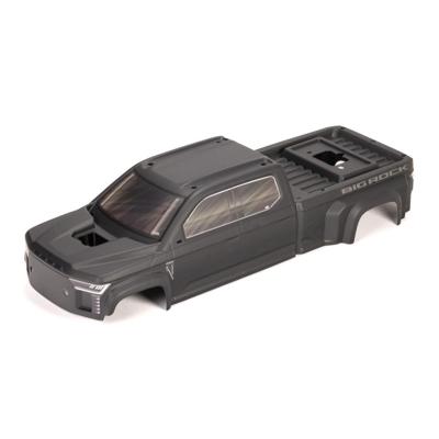 Arrma - Big Rock 4x4 crew cab clipless painted decaled trimmed body (matte black) (ARA-1379)