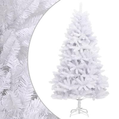 VidaXL Kunstkerstboom met scharnieren met standaard 240 cm wit VidaXL Kunstkerstboom met scharnieren met standaard 240 cm wit