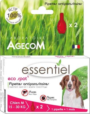 Eco Spot honden 10-30 kg - 2 pipetten