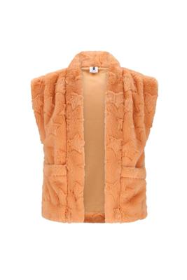 B.Nosy winter gilet meisjes - oranje - Georgie - teddy - thumbnail