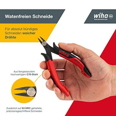 Wiha Zijkniptang Electronic
