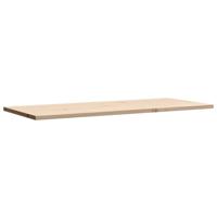 Tafelblad rechthoekig 90x40x1,7 cm massief grenenhout - thumbnail