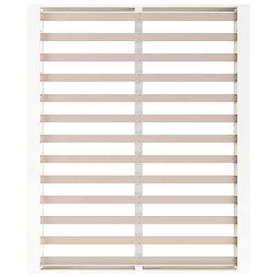 Bedframe massief hout wit 140x200 cm - thumbnail