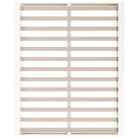 Bedframe massief hout wit 140x200 cm - thumbnail