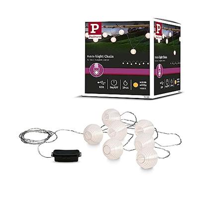 Paulmann 94166 Motief lichtketting Lampion werkt op batterijen Aantal lampen 7 LED Warmwit - thumbnail