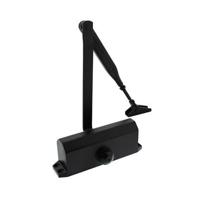 Intersteel Deurdranger zwart met schaararm dr122 - thumbnail