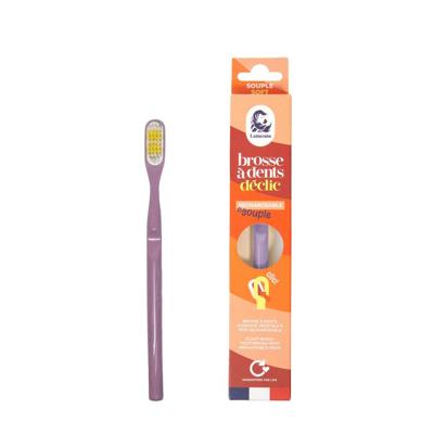 Lamazuna Toothbrush soft lilac 1 Stuks Lamazuna Toothbrush soft lilac 1 Stuks