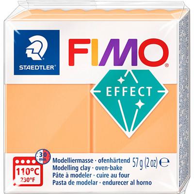 Fimo effect boetseerklei neon oranje, 57gr
