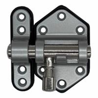 Veiligheidsslot EDM 85533 Zilverkleurig 50 mm Metaal - thumbnail