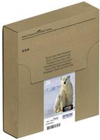 Epson C13T26164511 Zwart, Cyaan, Geel inktcartridge - thumbnail