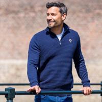 Heren Trui Woudrichem | Diepblauw - thumbnail