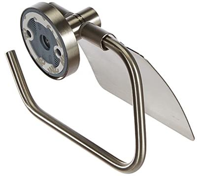 GROHE Essentials closetrolhouder met klep supersteel 40367dc1 - thumbnail