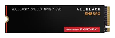 Western Digital WD_Black™ SN850X 4 TB NVMe/PCIe M.2 SSD 2280 harde schijf PCIe NVMe 4.0 x4 Retail WDS400T2X0E