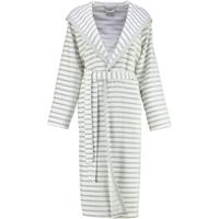 Cawö Cawö Dames Badjas met Capuchon 6596 silber 36 - thumbnail