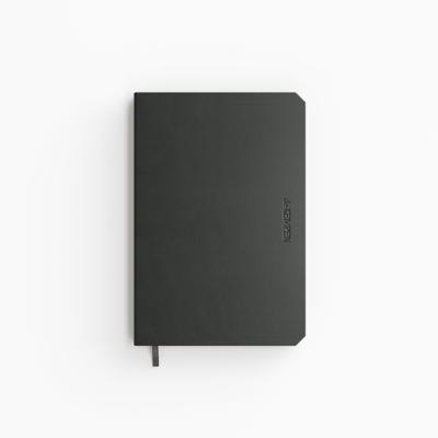 Notitieboek de KEMPEN Ashblack 110x160mm blanco 160 pagina's 90gr zwart Notitieboek de KEMPEN Ashblack 110x160mm blanco 160 pagina's 90gr zwart