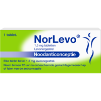 Norlevo MorningAfterpil tabletten 1,5 mg bij Jumbo - thumbnail