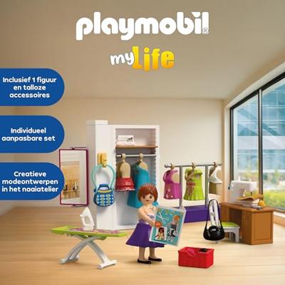 PLAYMOBIL My Life creatieve modeontwerper 72082