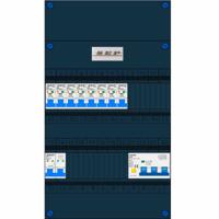 SEP 8 groepenkast 8 aardlekautomaten B16 30mA krachtgroep aardlekautomaat B16 30Ma 400V 3910240091 - thumbnail