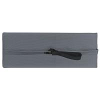 Hoofdsteun voor ligstoel 40x7,5x15 cm textileen grijs - thumbnail