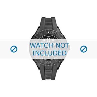 Nautica horlogeband N28509G Rubber Zwart