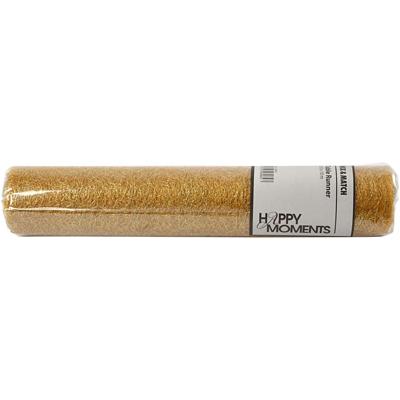 Creativ Company Tafellopers, b: 30 cm, goud, 10 m/ 1 rol