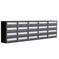 Allux Hive Set 5-Breed, 4-Hoog Zwart - 40030070_5x4 - thumbnail
