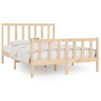 Bedframe massief hout 140x200 cm - thumbnail