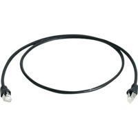 Telegärtner 100009136 RJ45 Netwerkkabel, patchkabel CAT 6A S/FTP 25.00 m Zwart Vlambestendig, Halogeenvrij, UL gecertificeerd 1 stuk(s) - thumbnail