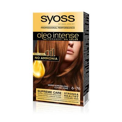 Syoss Syoss Oleo Intense 6-76 Warm Koperblond Haarverf (1set)
