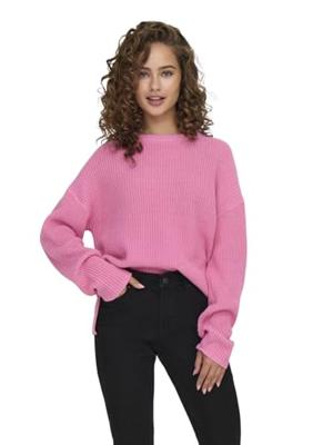 Only Onlluna Ls O-neck Pullover Knt Nca Trui Sachet Pink