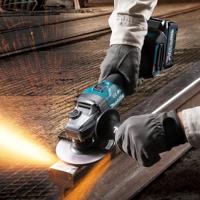 Makita haakse accu slijpmachine - GA005GZ - 40V Max - 125mm - excl. accu en lader - met vastzetschakelaar - in doos - thumbnail