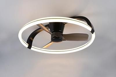 Trio Leuchten Plafondventilator Stockholm Ø 74 cm zwart