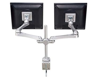 ROLINE LCD dubbele monitorarmsteun, 4 draaipunten, tafelmontage