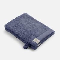 Walra Remade Cotton Washandje 16 x 21 cm 550 gram Blauw - 2 stuks - thumbnail