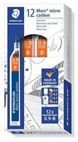 Loodvervanging voor potloden Staedtler Mars Micro Carbon B 0,9 mm (12 Stuks) - thumbnail