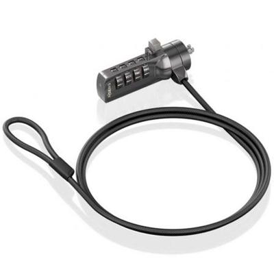 Aisens Veiligheidskabel ASLK-D40N03-BK 1,5 m