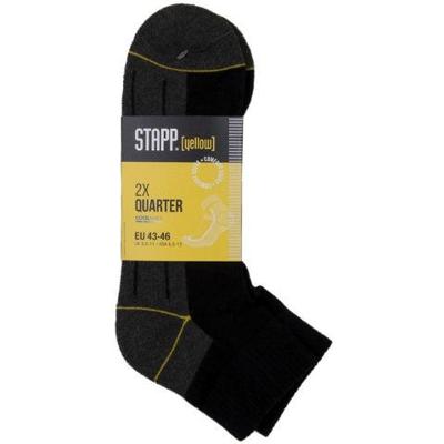 Stapp yellow quarter 2-pack sokken 4435 | 699 zwart | maat 42 - 38.134.046.39 Stapp yellow quarter 2-pack sokken 4435 | 699 zwart | maat 42 - 38.134.046.39