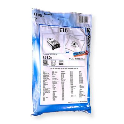 Scanpart Ei80 en Microfleese Stofzak Ecoline Tcs 1400