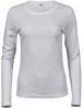 Tee Jays TJ590 Women´s Long Sleeve Interlock Tee - White - M - thumbnail