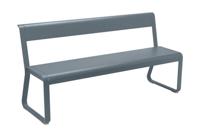 Fermob Bellevie bench tuinbank met rugleuning Storm Grey - thumbnail