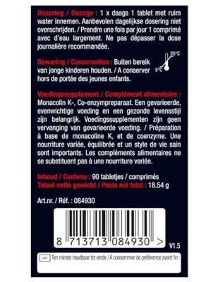 Lucovitaal Rode Gist Rijst & co-enzym Q10 Tabletten