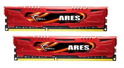 G.Skill Ares F3-2133C11D-16GAR - Geheugen - DDR3 - 16 GB: 2 x 8 GB - 2133 MHz - CL11 - 1.50 V G.Skill Ares F3-2133C11D-16GAR - Geheugen - DDR3 - 16 GB: 2 x 8 GB - 2133 MHz - CL11 - 1.50 V