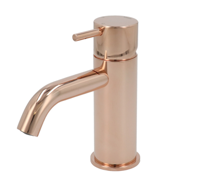 Hotbath Cobber Wastafelkraan Rosé Goud CB003CRG Hotbath Cobber Wastafelkraan Rosé Goud CB003CRG
